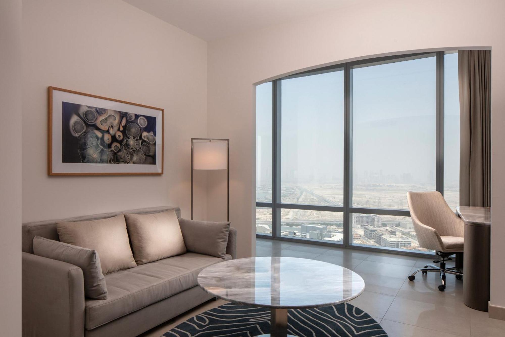 The First Collection Dubai Jumeirah Village Circle, A Tribute Portfolio Hotel Экстерьер фото The hotel room