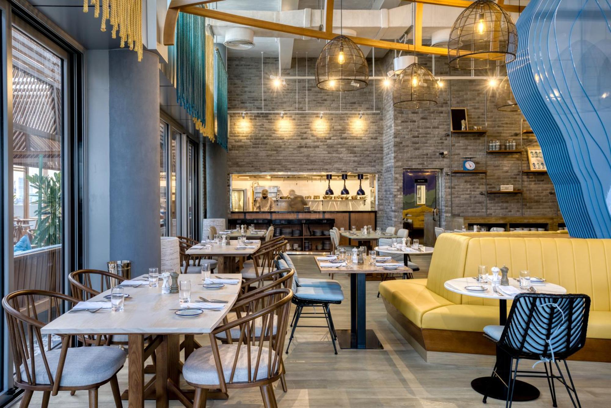 The First Collection Dubai Jumeirah Village Circle, A Tribute Portfolio Hotel Экстерьер фото Interior of the restaurant